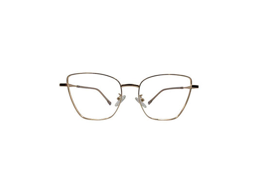 Tom Eye Metal Cat Eye Gold Color Eyeglasses