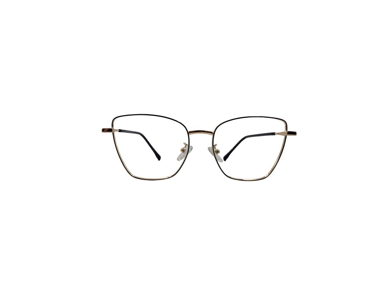 Tom Eye Metal Cat Eye Black Gold Color Eyeglasses